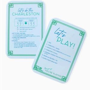 Oh My Mahjong Light Blue Shuffler Cards Brand New